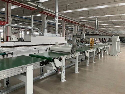 2020年6月6日鑫迪木門智能智造工廠全線投產